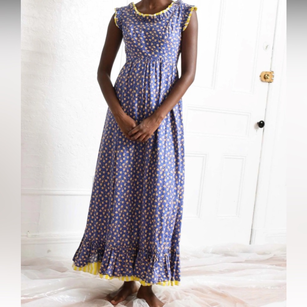 Vintage 1970s Emma Domb prairie dress